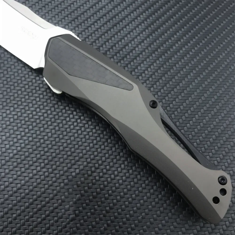 Kershaw 5500 Launch Series: Carbon Fiber & Black Aluminum D2 Folder