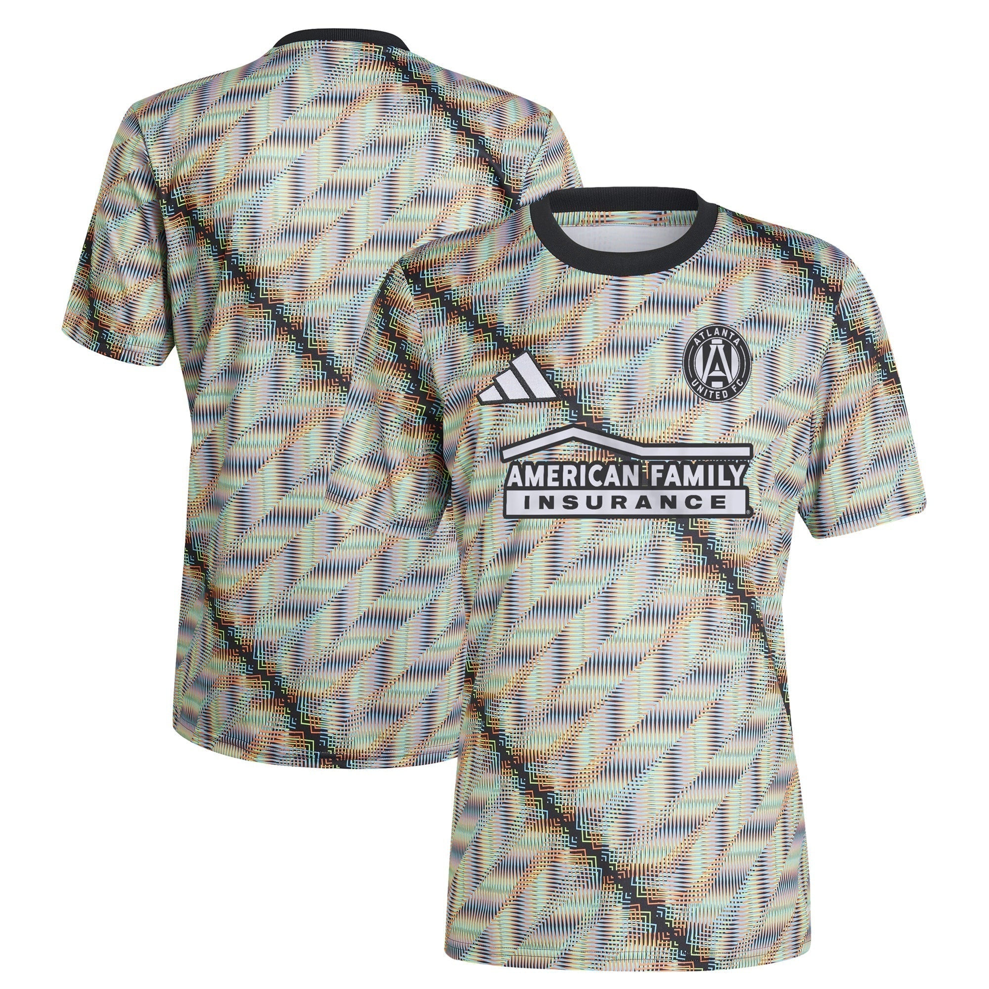 Atlanta United FC adidas 2024 Hispanic Heritage Pre-Match Top - Black