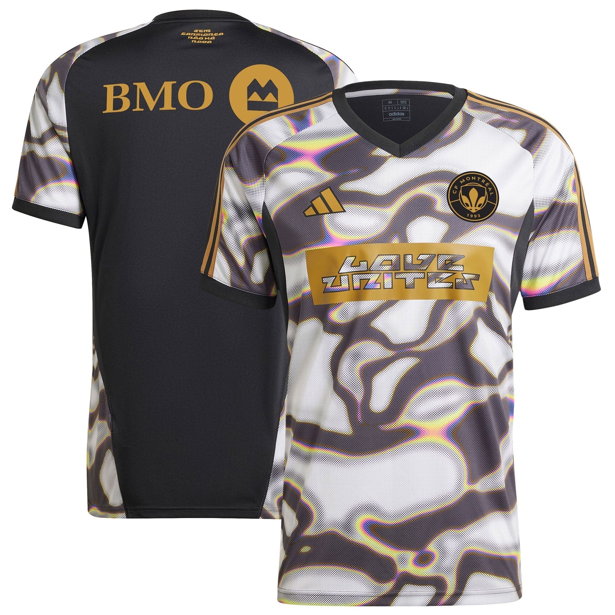 CF Montreal adidas 2024 Pride Pre-Match Top - Black