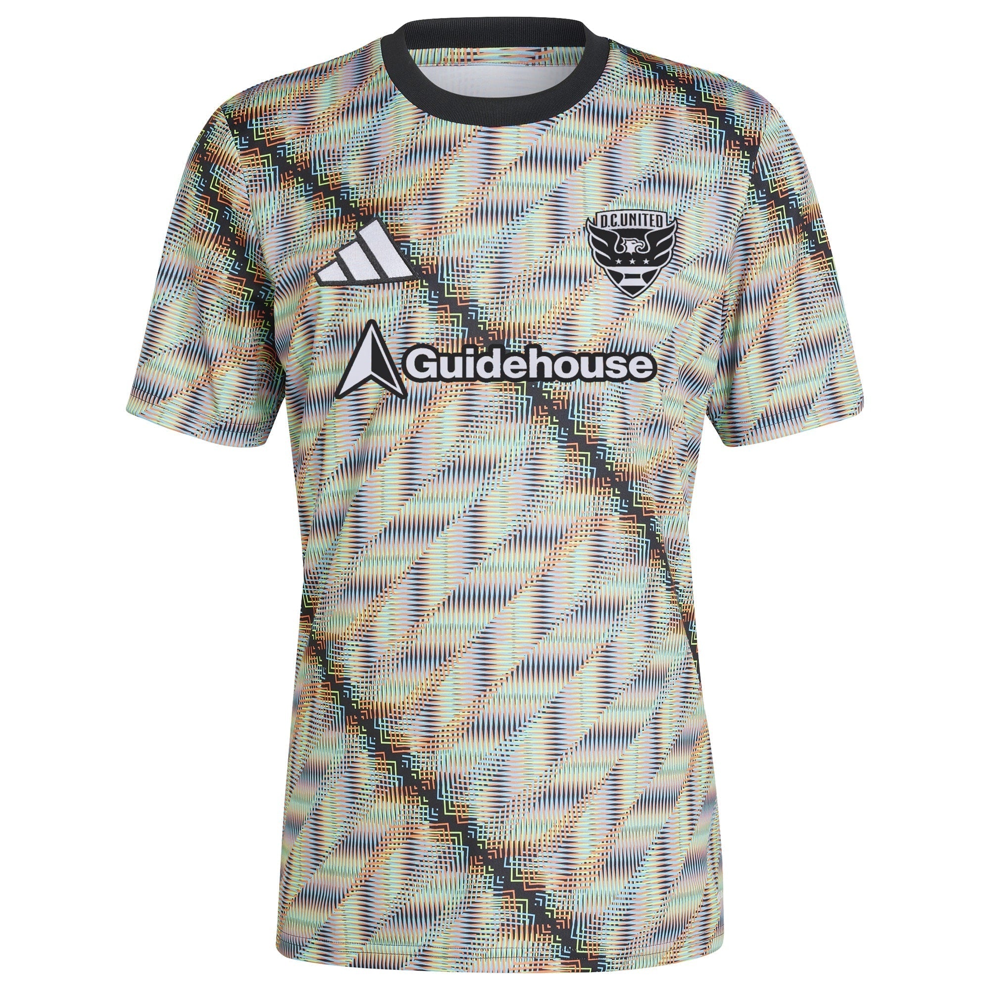 D.C. United adidas 2024 Hispanic Heritage Pre-Match Top - Black