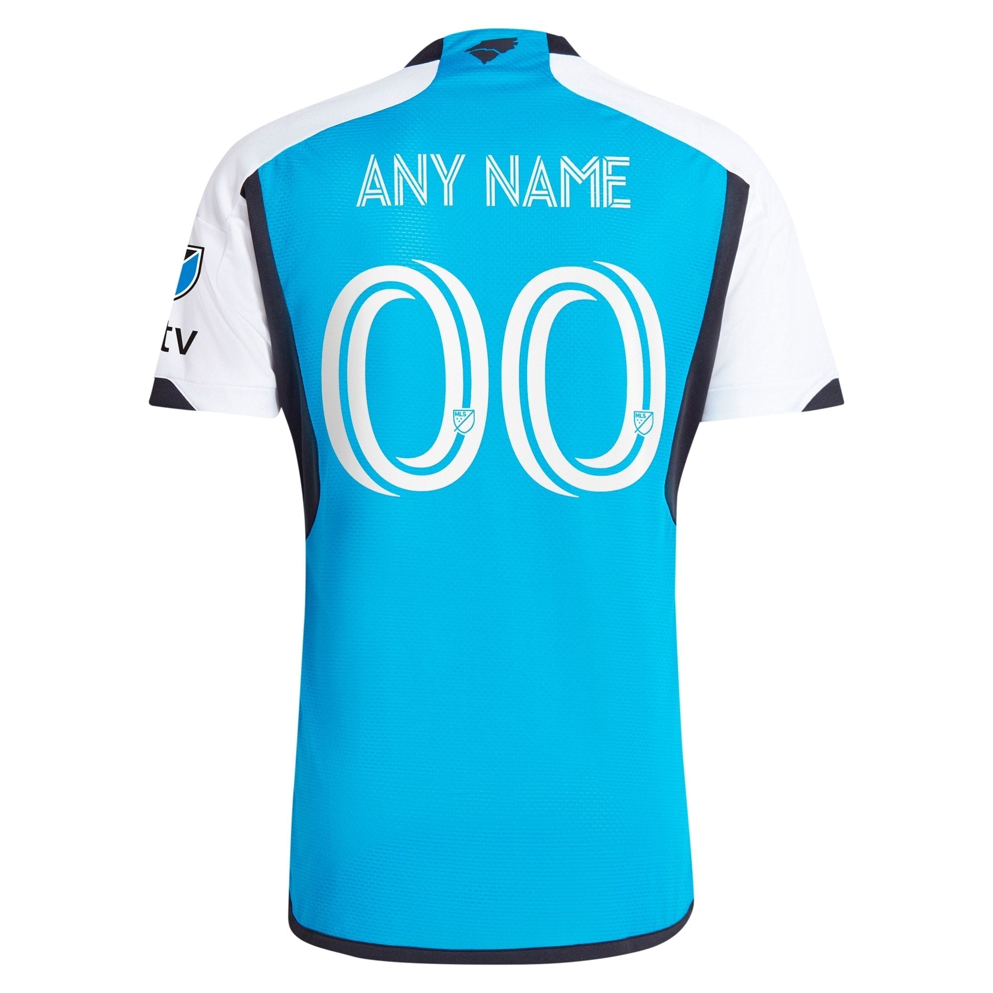 Charlotte FC adidas 2024 The Carolina Kit: Explore Custom Authentic T-shirt - Blue
