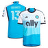 Brandt Bronico Charlotte FC adidas 2024 The Carolina Kit: Explore Player Authentic T-shirt - Blue