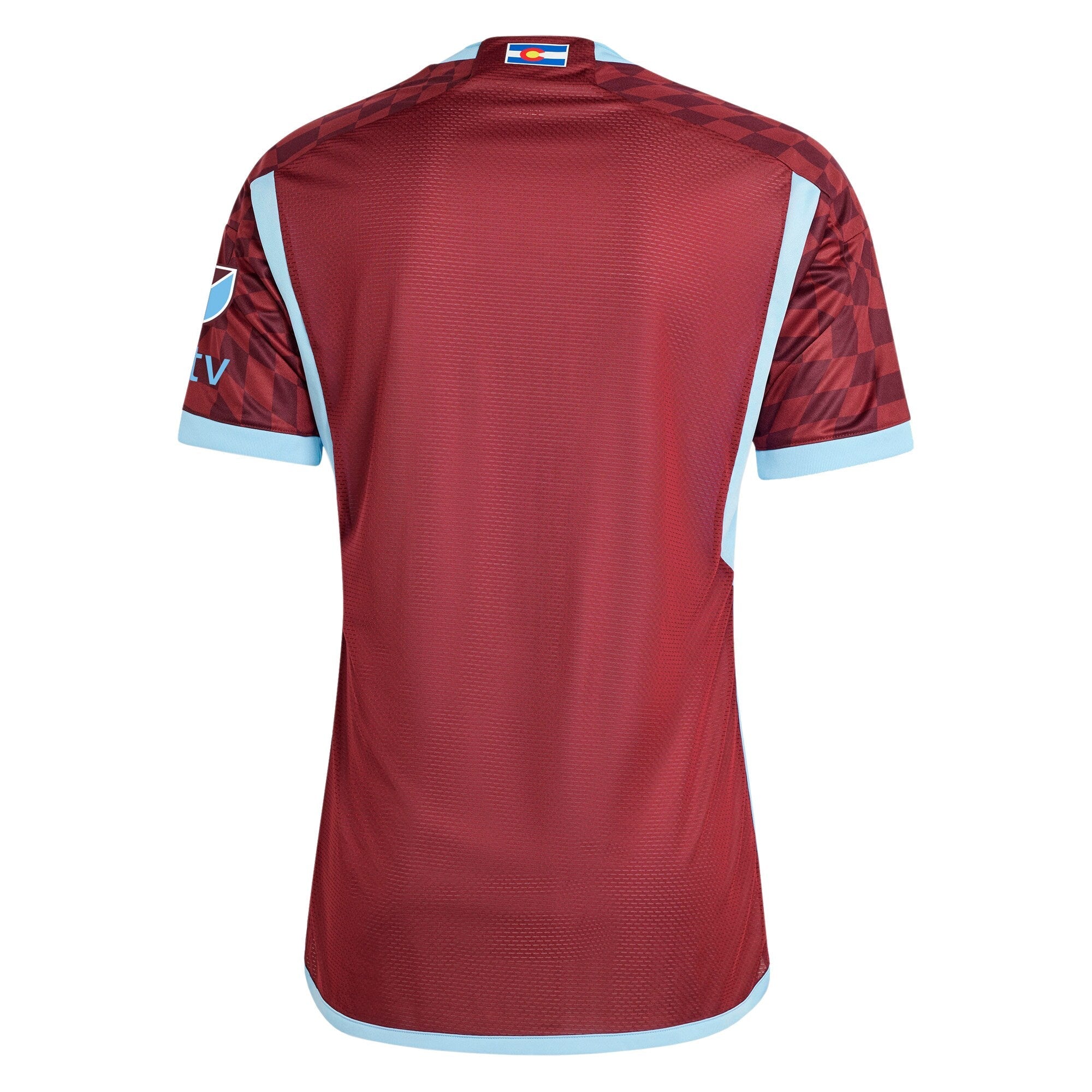 Colorado Rapids adidas 2024 One Flag Kit Authentic T-shirt - Burgundy