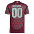 Mexico National Team adidas 2024 Home Custom Authentic T-shirt - Burgundy