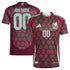 Mexico National Team adidas 2024 Home Custom Authentic T-shirt - Burgundy