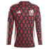Mexico National Team adidas 2024 Home Long Sleeve Authentic T-shirt - Burgundy