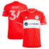 Chris Brady Chicago Fire adidas 2024 Return To Red Player Authentic T-shirt – Red