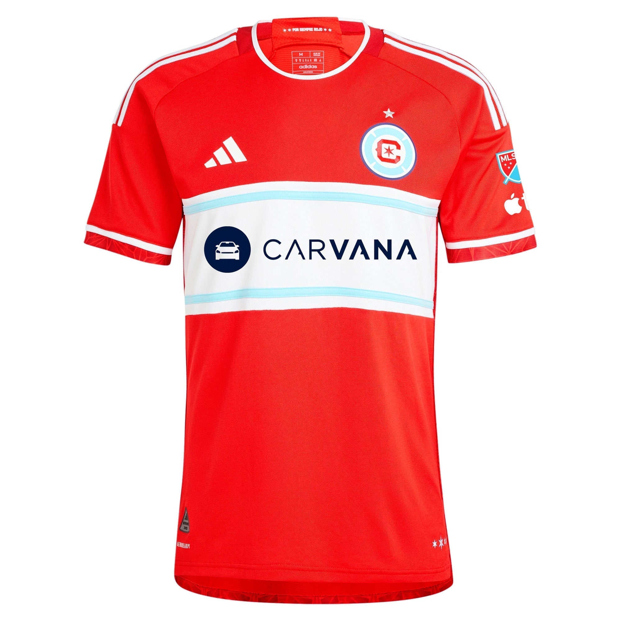 Chris Brady Chicago Fire adidas 2024 Return To Red Player Authentic T-shirt – Red