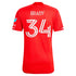 Chris Brady Chicago Fire adidas 2024 Return To Red Player Authentic T-shirt – Red