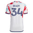 Chris Brady Chicago Fire adidas 2024 A Kit For All Player Authentic T-shirt – White
