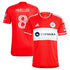 Chris Mueller Chicago Fire adidas 2024 Return To Red  Player Authentic T-shirt – Red