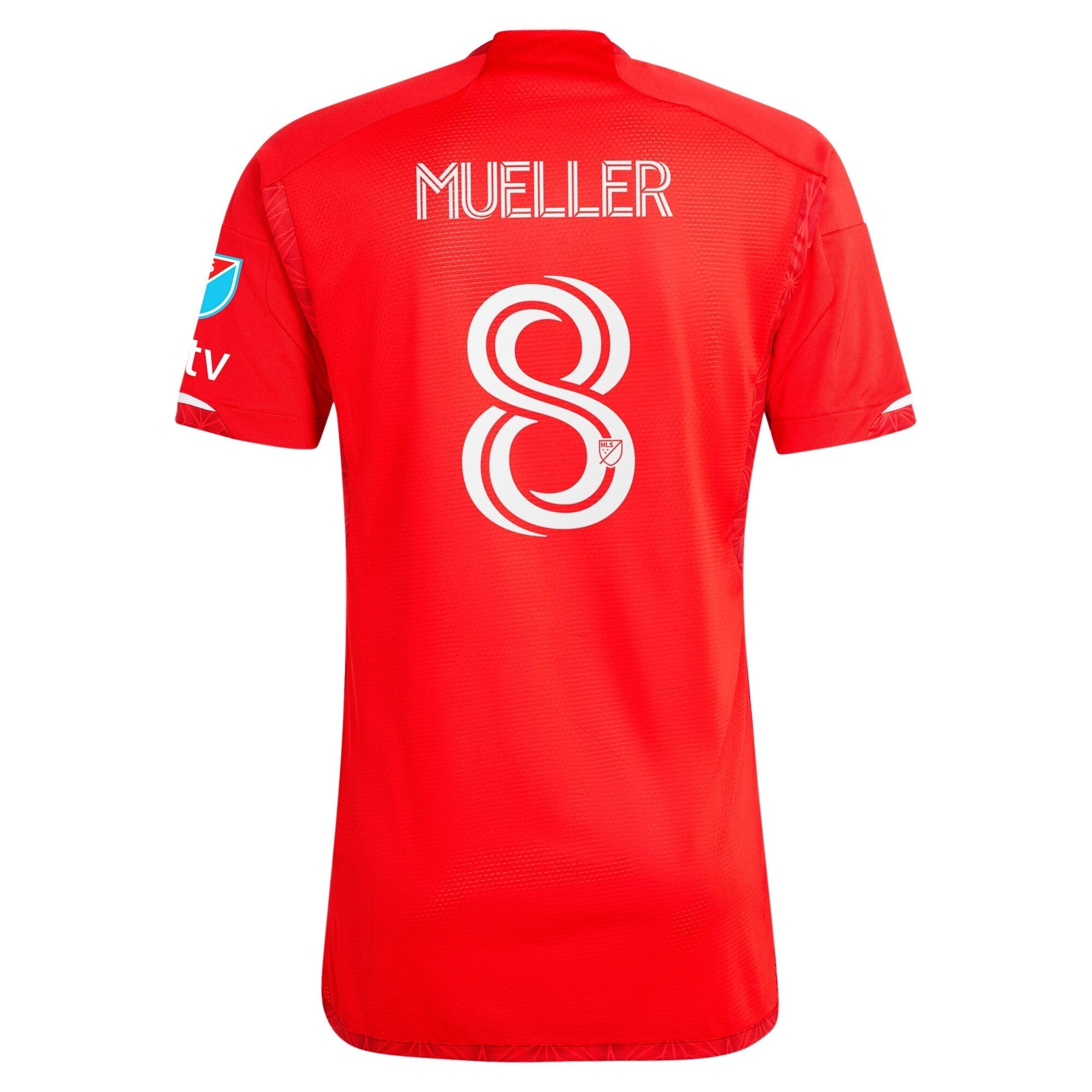 Chris Mueller Chicago Fire adidas 2024 Return To Red  Player Authentic T-shirt – Red