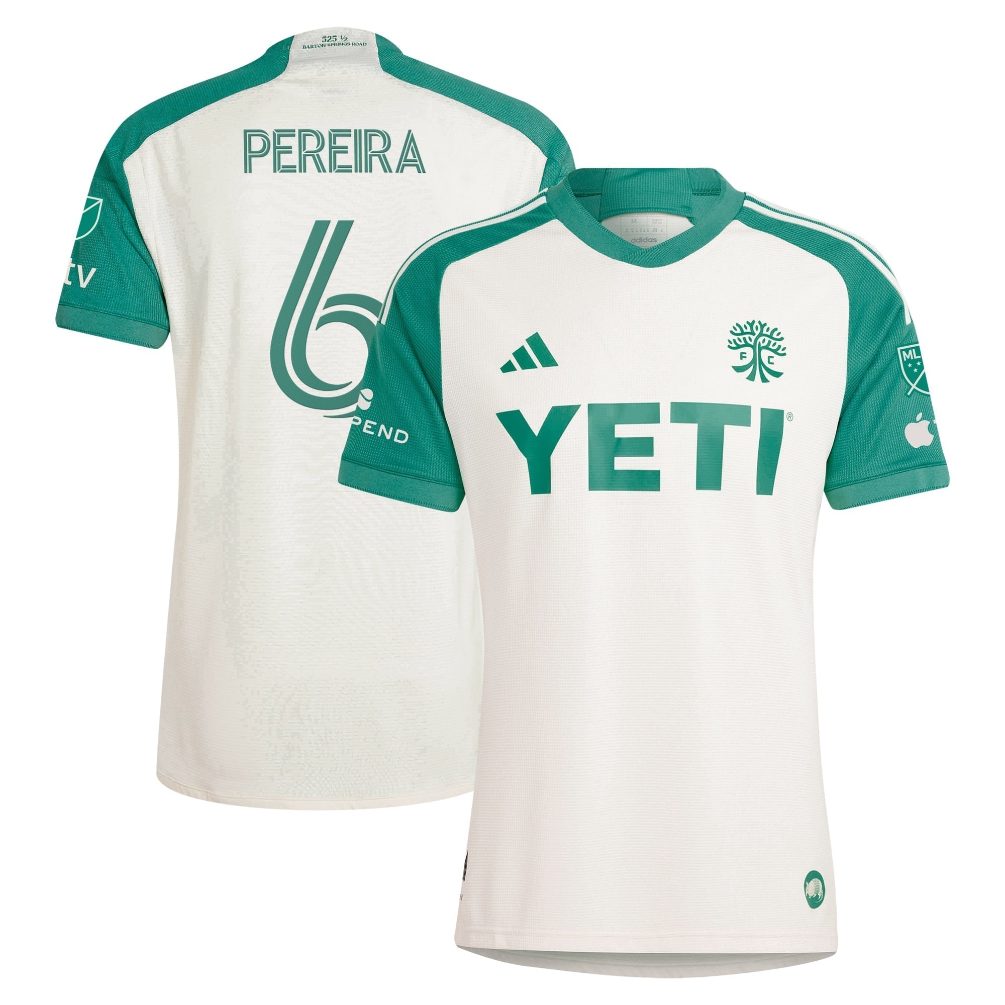 Daniel Pereira Austin FC adidas 2024 The Armadillo Kit Player Authentic T-shirt – Tan