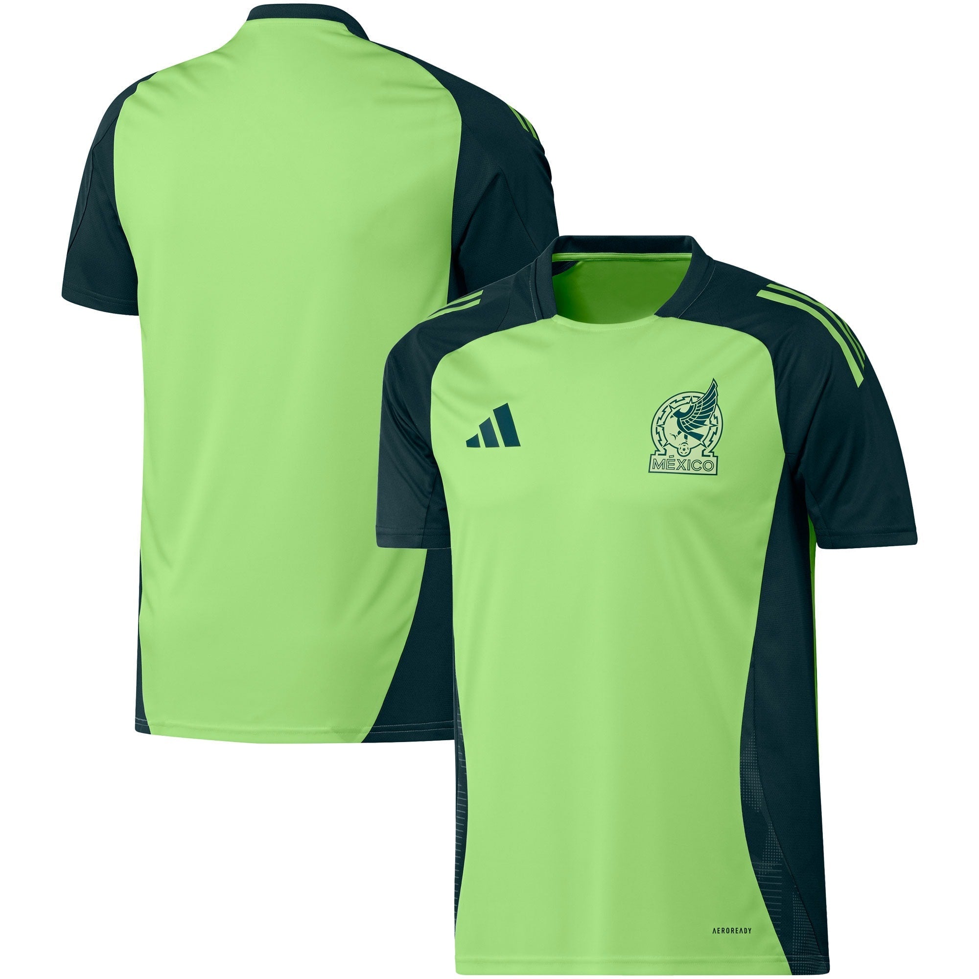 Mexico National Team adidas 2024 AEROREADY Training Authentic T-shirt - Green