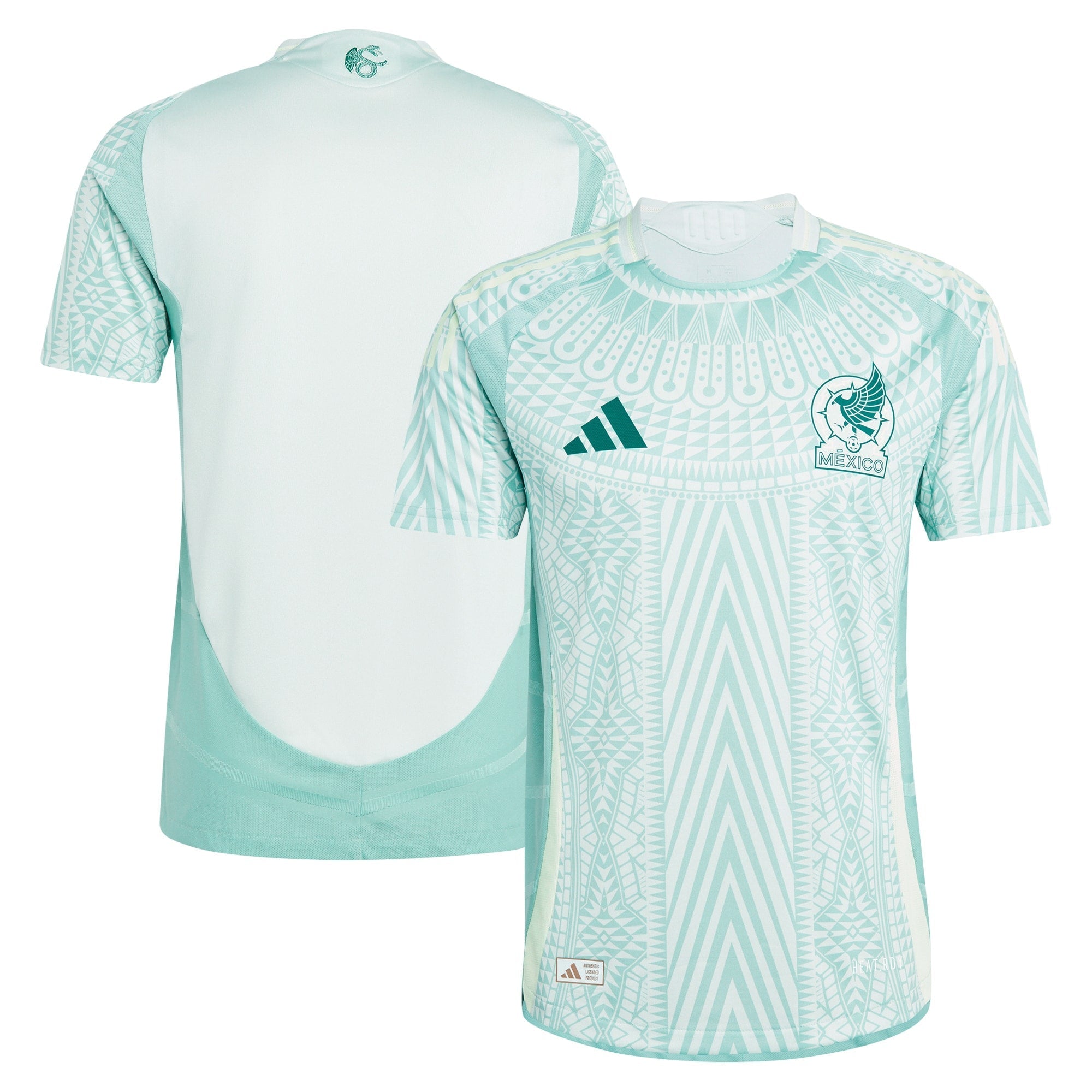 Mexico National Team adidas 2024 Away Authentic T-shirt - Green