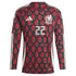 Hirving Lozano Mexico National Team adidas 2024 Home Player Long Sleeve Authentic T-shirt - Burgundy