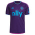 Kerwin Vargas Charlotte FC adidas 2023 Crown Jewel Kit Player Authentic T-shirt - Purple