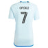 Kwadwo Opoku CF Montreal adidas 2024 La Main  Player Authentic T-shirt – Light Blue
