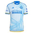 Atlanta United FC adidas 2024 The Resurgens Kit ustom Authentic T-shirt - Light Blue