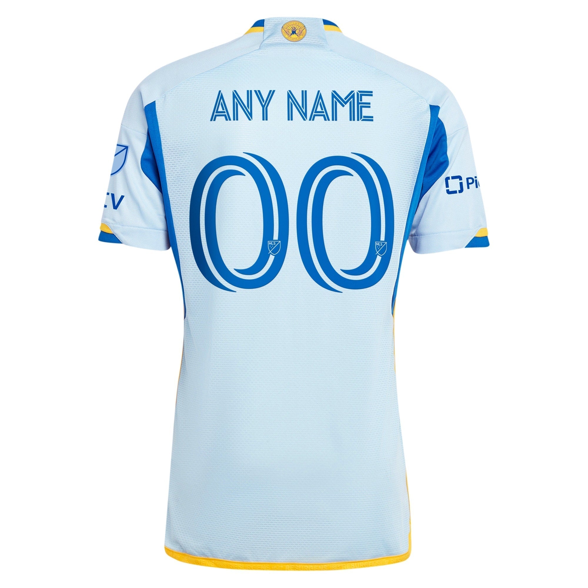 Atlanta United FC adidas 2024 The Resurgens Kit ustom Authentic T-shirt - Light Blue