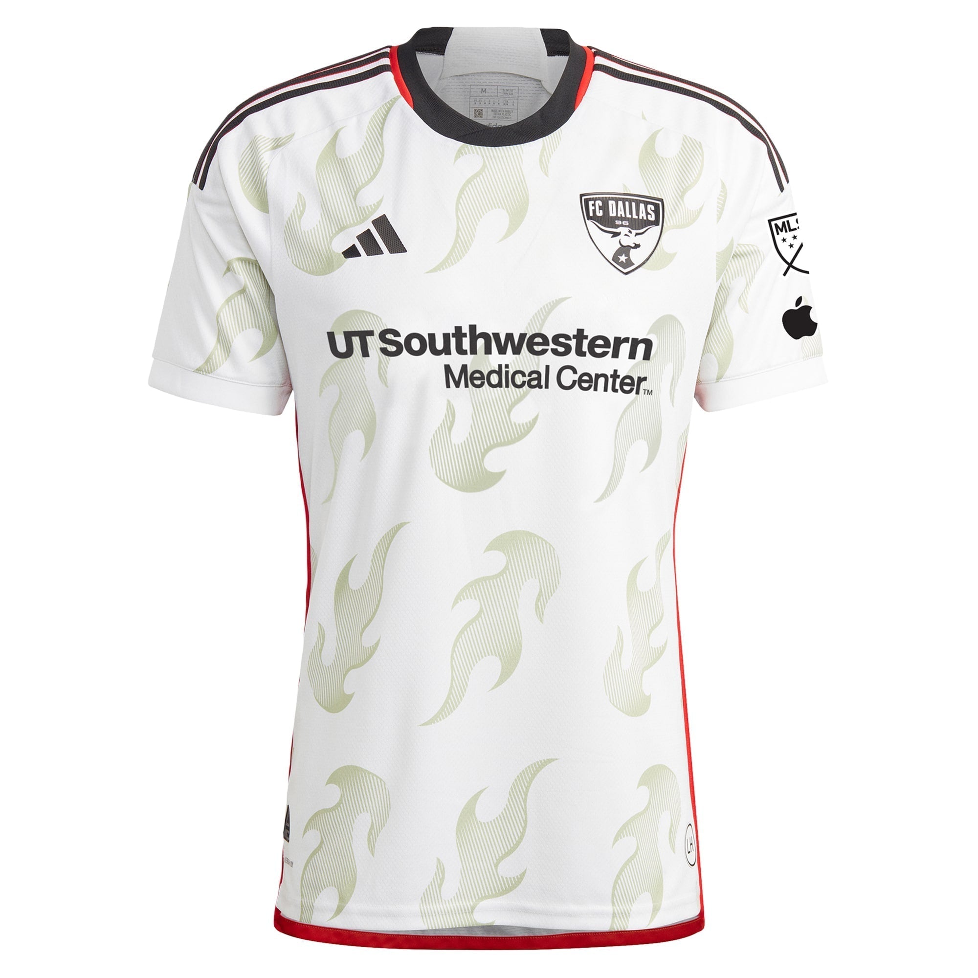 Maarten Paes FC Dallas adidas 2024 Burn Baby Burn Player Authentic T-shirt – White