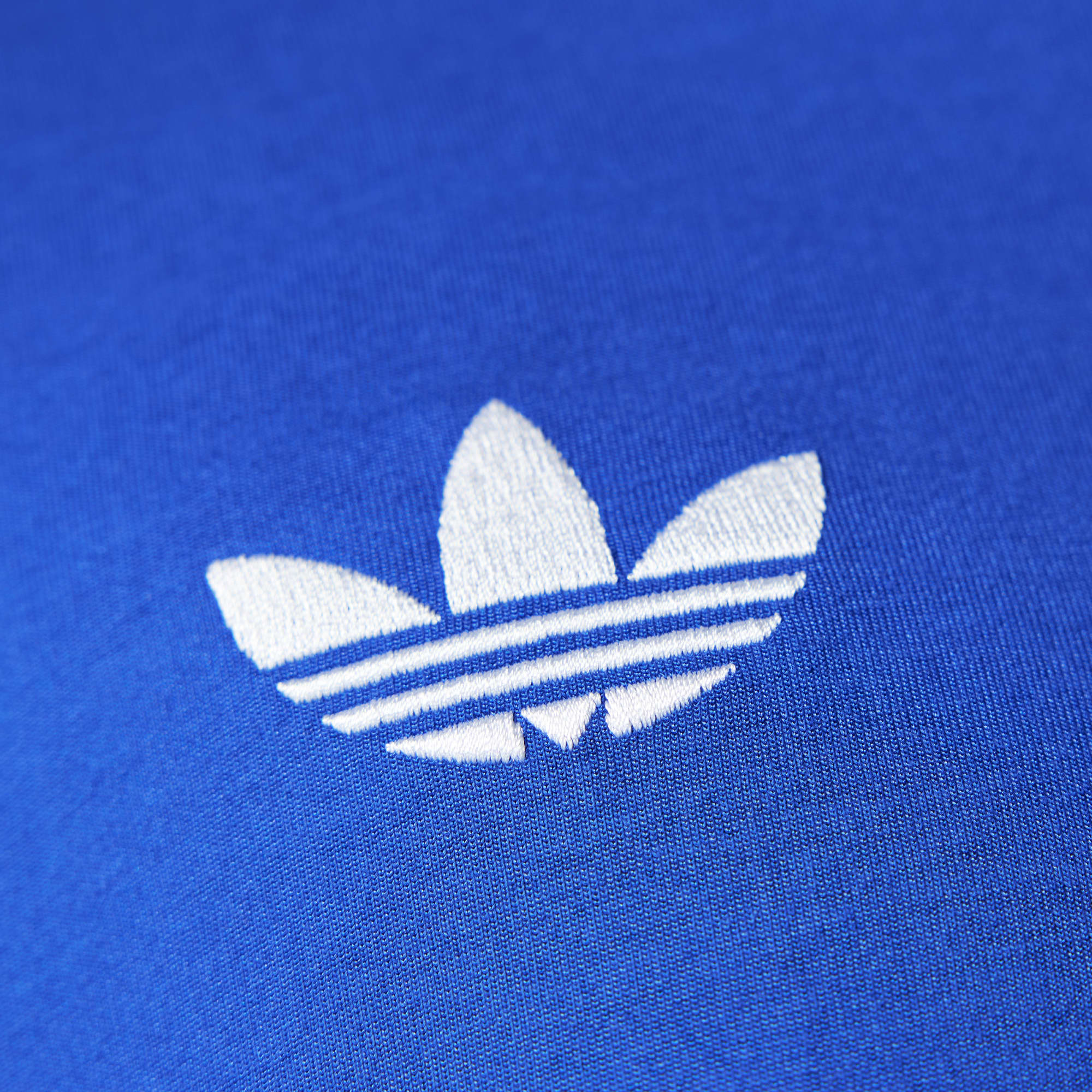 Manchester United x George Best adidas Originals Lifestyler Long Sleeve Authentic T-shirt - Blue