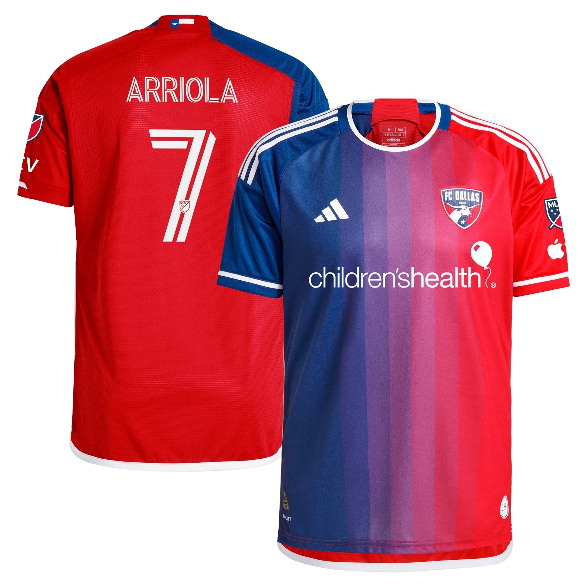 Paul Arriola FC Dallas adidas 2024 After Burner Player Authentic T-shirt – Navy