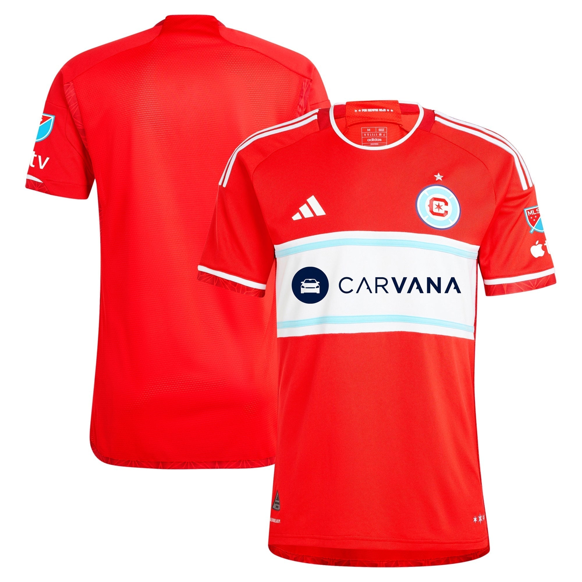 Chicago Fire adidas 2024 Return To Red  Authentic T-shirt – Red