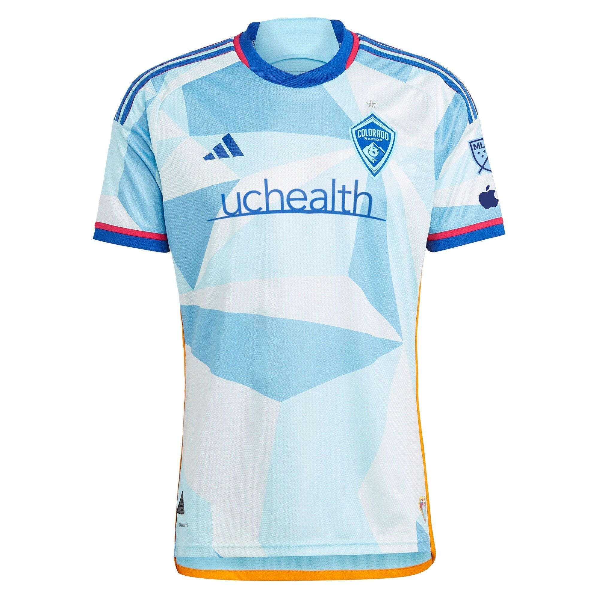 Sam Vines Colorado Rapids adidas 2024 New Day Kit Player Authentic T-shirt - Light Blue