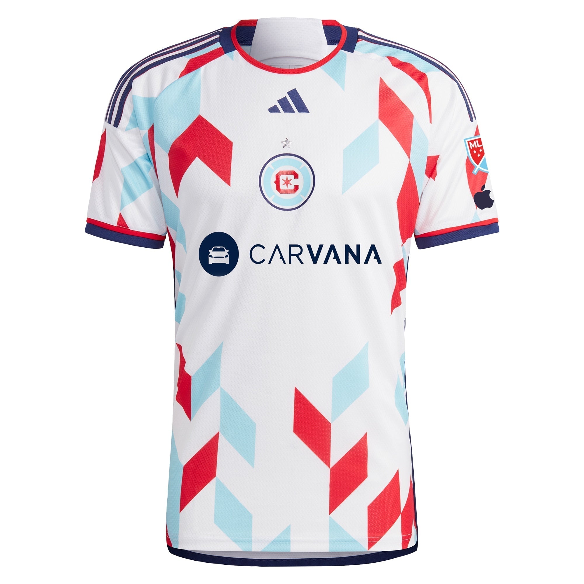 Chicago Fire adidas 2024 A Kit For All Custom Authentic T-shirt – White