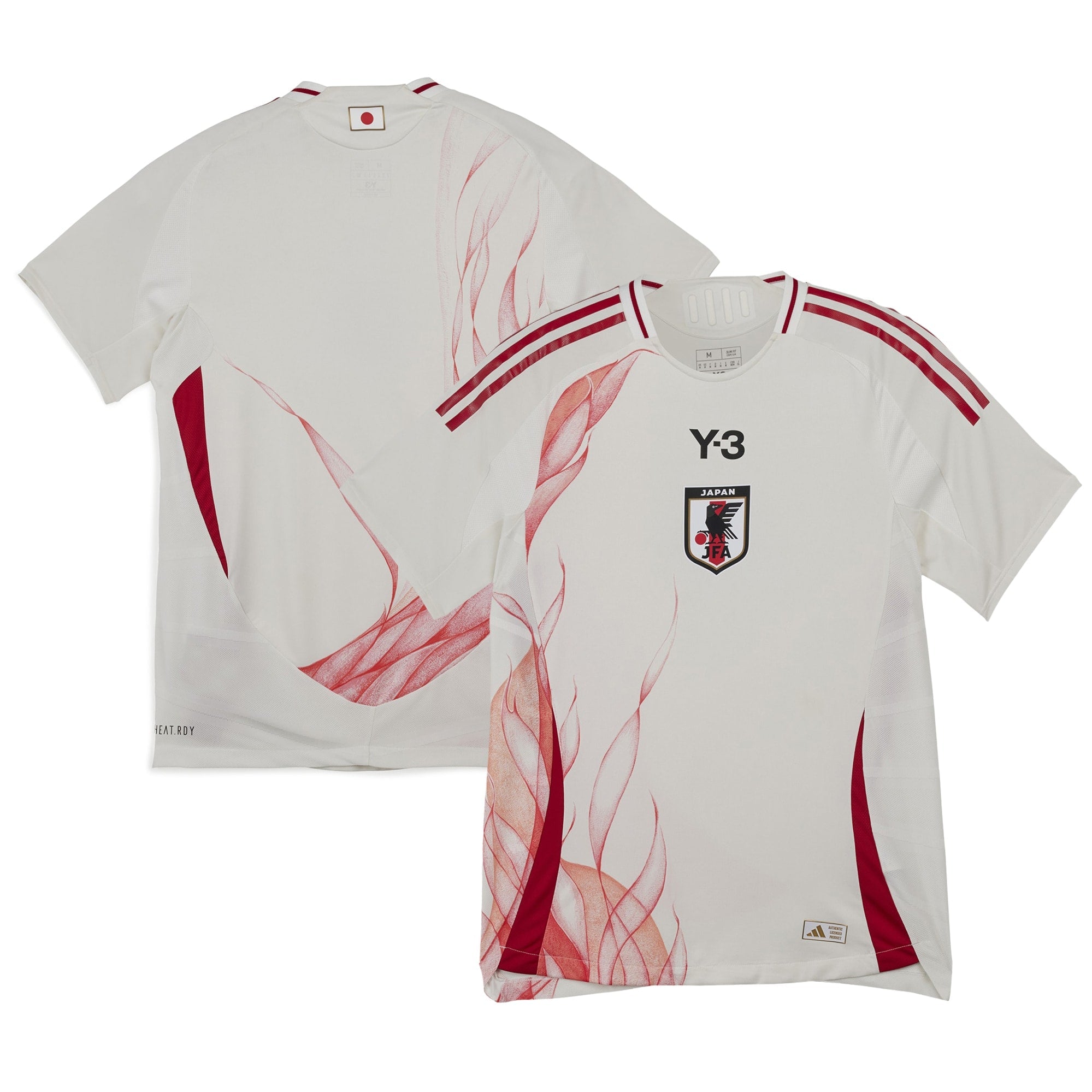 Japan National Team x Y-3 adidas 2024 Away Authentic T-shirt - White