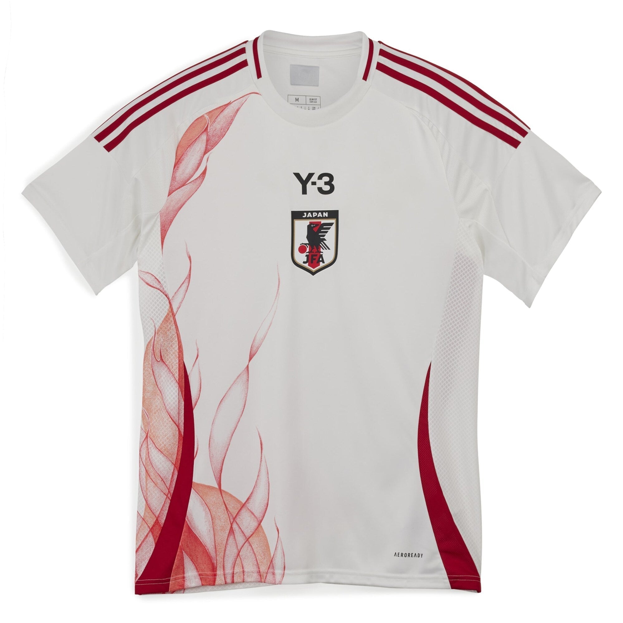 Japan National Team x Y-3 adidas 2024 Away  Authentic T-shirt - White