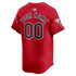 Cleveland Guardians Nike Alternate Limited Custom Authentic T-shirt – Red