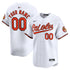 Baltimore Orioles Nike Home Limited Custom Authentic T-shirt - White