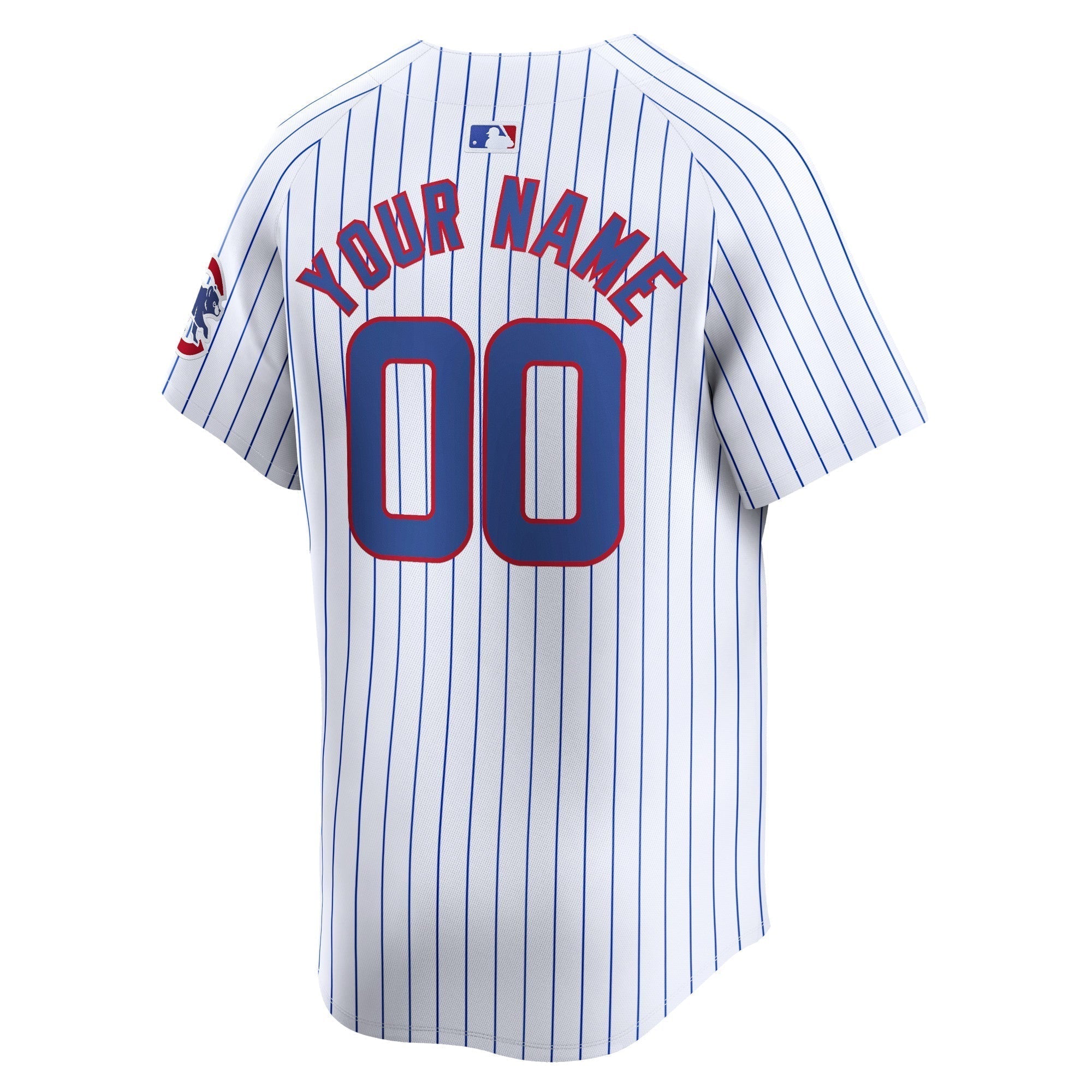 Chicago Cubs Nike Home Limited Custom Authentic T-shirt - White