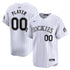 Colorado Rockies Nike 2024 MLB World Tour Mexico City Series Home Limited Pick-A-Player Custom Authentic T-shirt – White