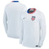 USMNT Nike 2024 Home Long Sleeve Authentic T-shirt - White