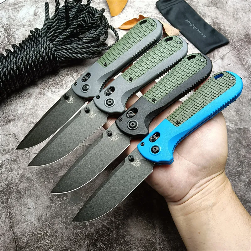 Benchmade 430BK Redoubt: Gray Tactical Folder | D2 Tool Steel